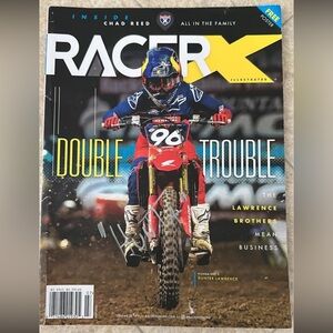 Racer X Illustrated Magazine signed by Hunter Lawrence